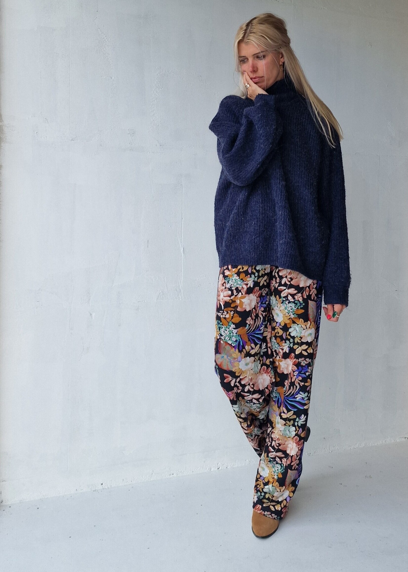 MadameLiz Wide leg in lengte "36 - Madame Liz - print