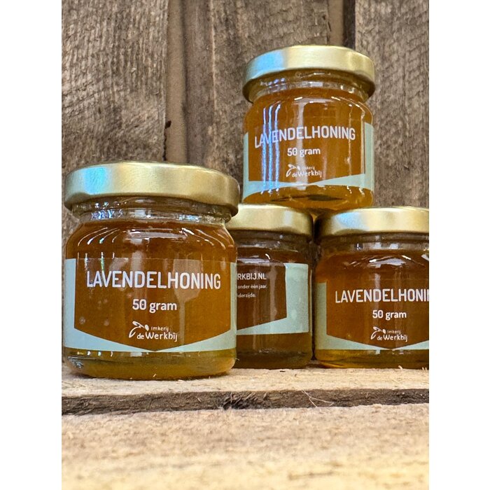 Lavendelhonig - Glas 50 Gramm