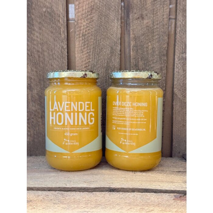 Lavendelhonig - Glas 450 Gramm