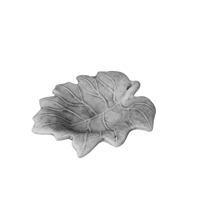 Trinkschale Blatt 35 cm