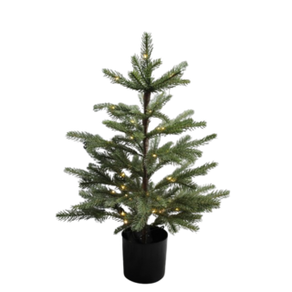 Künstlicher Weihnachtsbaum mit LED-Beleuchtung