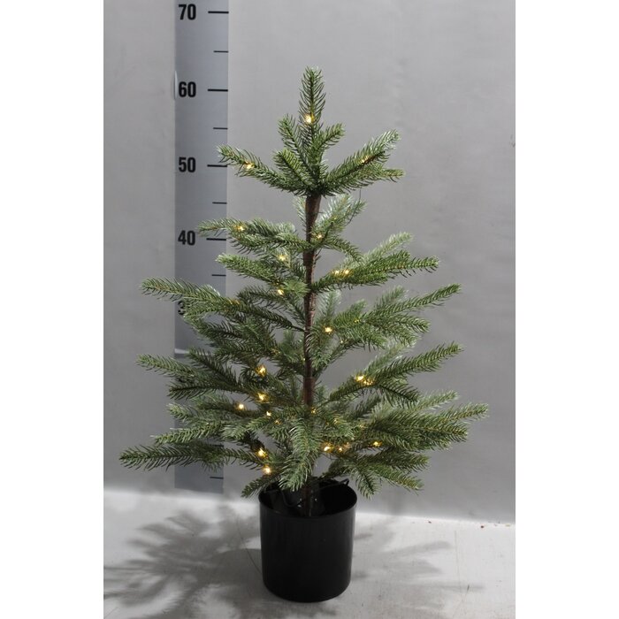 Künstlicher Weihnachtsbaum mit LED-Beleuchtung