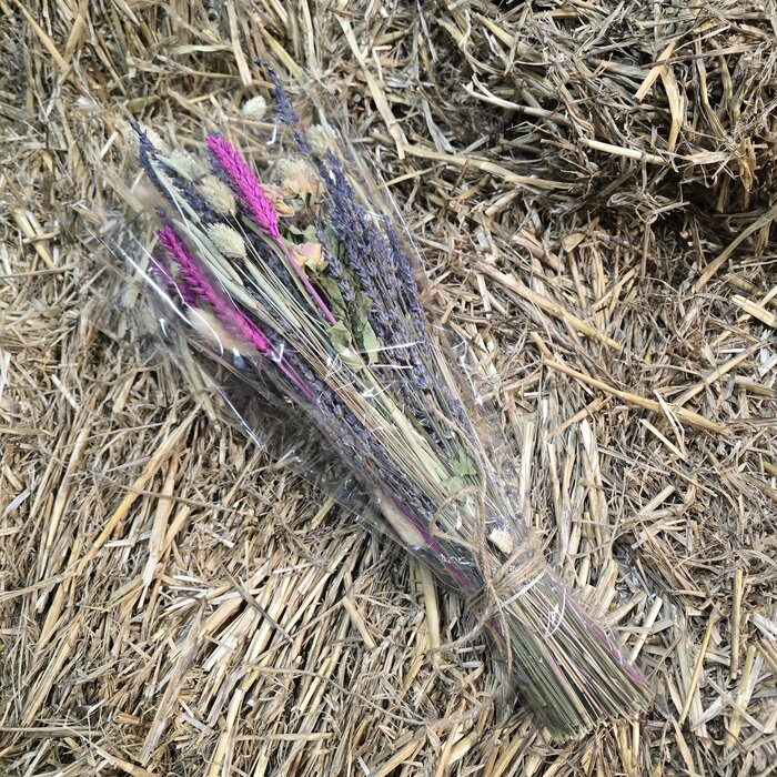 Trockenblumenstrauß Lavendel