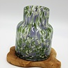 Vaas Groen Wit 20 cm Vaas Groen Wit 20 cm