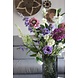 Natuurlijke Schikking Paars Wit 75cm Natuurlijke Schikking Paars Wit 75cm