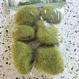 Kunstmos - 6 Bolletjes Kunstmos - 6 Bolletjes