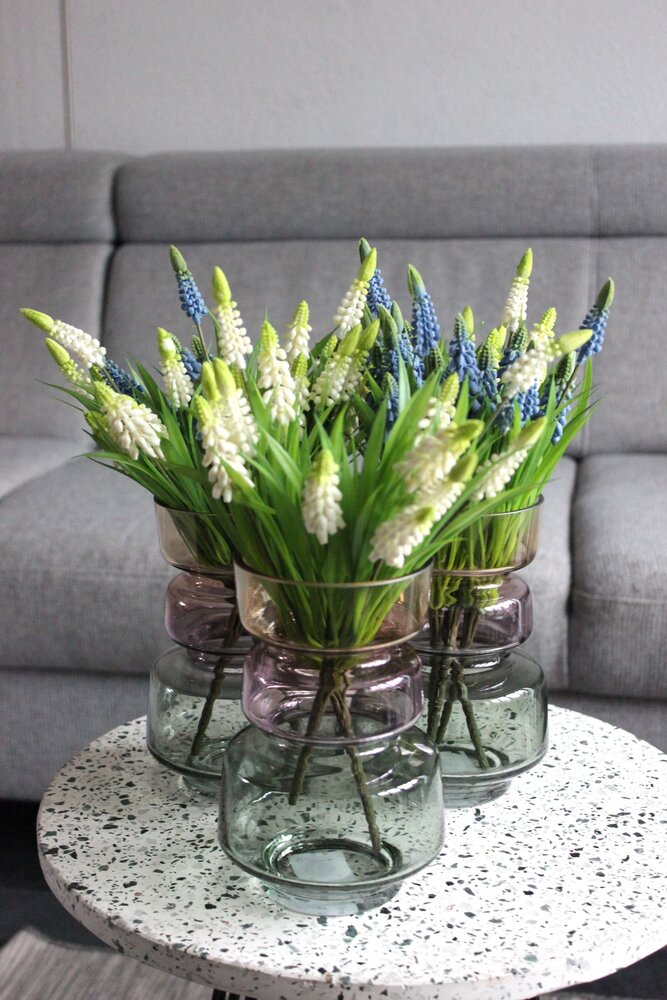 Kunstbloem witte druifjes