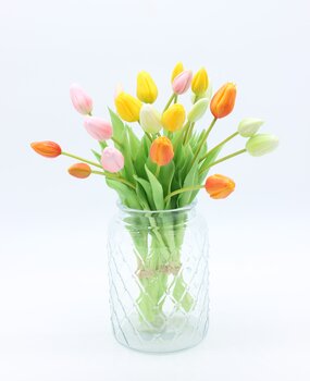 Boeket Kunstbloemen Tulpen Boeket Kunstbloemen Tulpen
