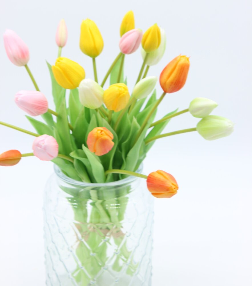 Boeket Tulpen - Kunstbloemen 50 cm Boeket Tulpen - Kunstbloemen 50 cm