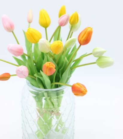 Boeket Tulpen - Kunstbloemen 50 cm Boeket Tulpen - Kunstbloemen 50 cm