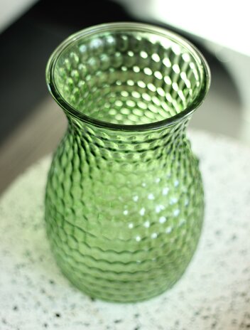 Vaas Verde Groen - Geschikt voor kunstbloemen - 25 cm Vaas Verde Groen - Geschikt voor kunstbloemen - 25 cm