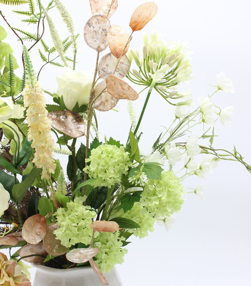 Zijden kunstbloem Judaspenning Zijden kunstbloem Judaspenning