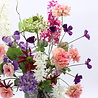 Zijden kunstbloemen boeket Lila Luxe Zijden kunstbloemen boeket Lila Luxe