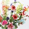 Zijden kunstbloemen schikking Weelderig – 80 cm – Luxe mix van kleuren - Bloemenjunkie Zijden kunstbloemen schikking Weelderig – 80 cm – Luxe mix van kleuren - Bloemenjunkie
