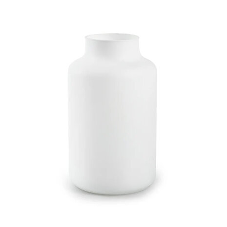 Vaas Wit - Geschikt voor kunstbloemen - 25 cm