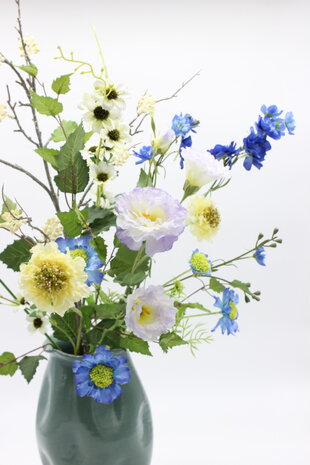 Zijden kunstbloemen boeket Natuurlijk Geplukt