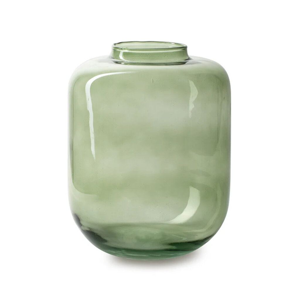 Vaas Groen - Geschikt voor kunstbloemen - 30 cm