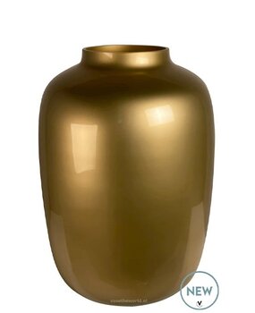Vase of the world Vaas Artic Goud M 35 cm