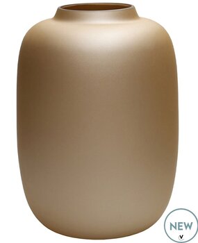 Vase of the world Vaas Artic Mat Goud M 35 cm