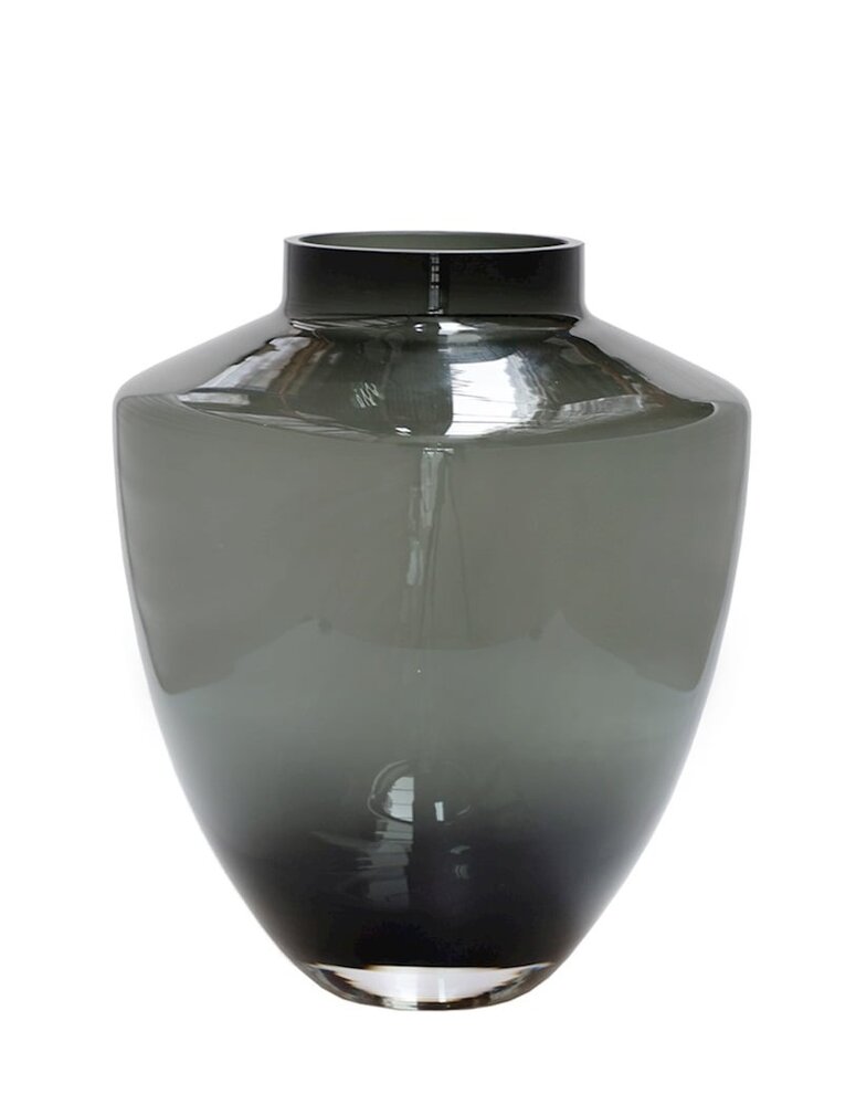 Vase of the world Vaas Tugela Grijs S - Geschikt voor kunstbloemen - 29 cm