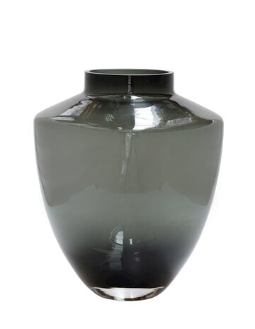 Vase of the world Vaas Tugela Grijs S - Geschikt voor kunstbloemen - 29 cm