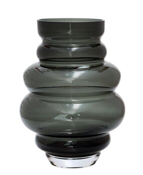 Vase of the world Vaas Maputo Grijs 30 cm