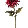 Zijden kunstbloem Dahlia 70 cm rood Zijden kunstbloem Dahlia 70 cm rood