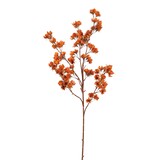 Kunstbloem flower tak oranje Kunstbloem flower tak oranje