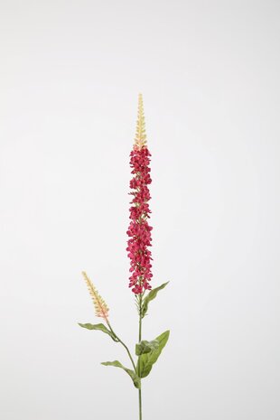 Zijden kunstbloem Roze Veronica 85cm