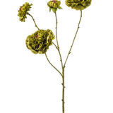 Kunstbloem Zinnia groen Kunstbloem Zinnia groen