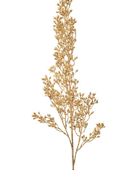 Kunstbloem gouden bes Kunstbloem gouden bes