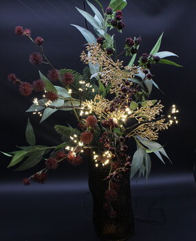 Kerst boeket Verlichting Kerst boeket Verlichting