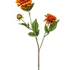 Zijden kunstbloem Dahlia Oranje - 75 cm Zijden kunstbloem Dahlia Oranje - 75 cm