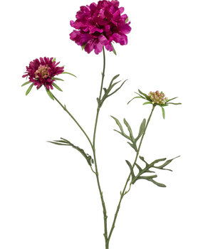 Kunstbloem Scabiosa
