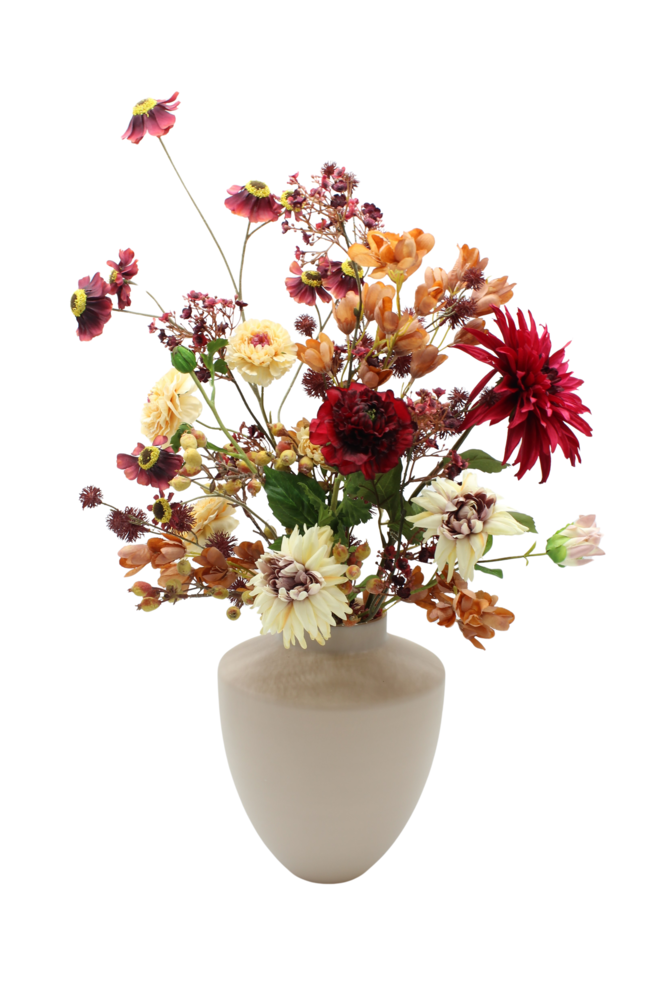 Zijden kunstbloemen boeket Herfst Amber Zijden kunstbloemen boeket Herfst Amber