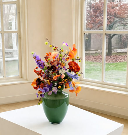 Zijden kunstbloemen boeket Herfst Weelde Zijden kunstbloemen boeket Herfst Weelde