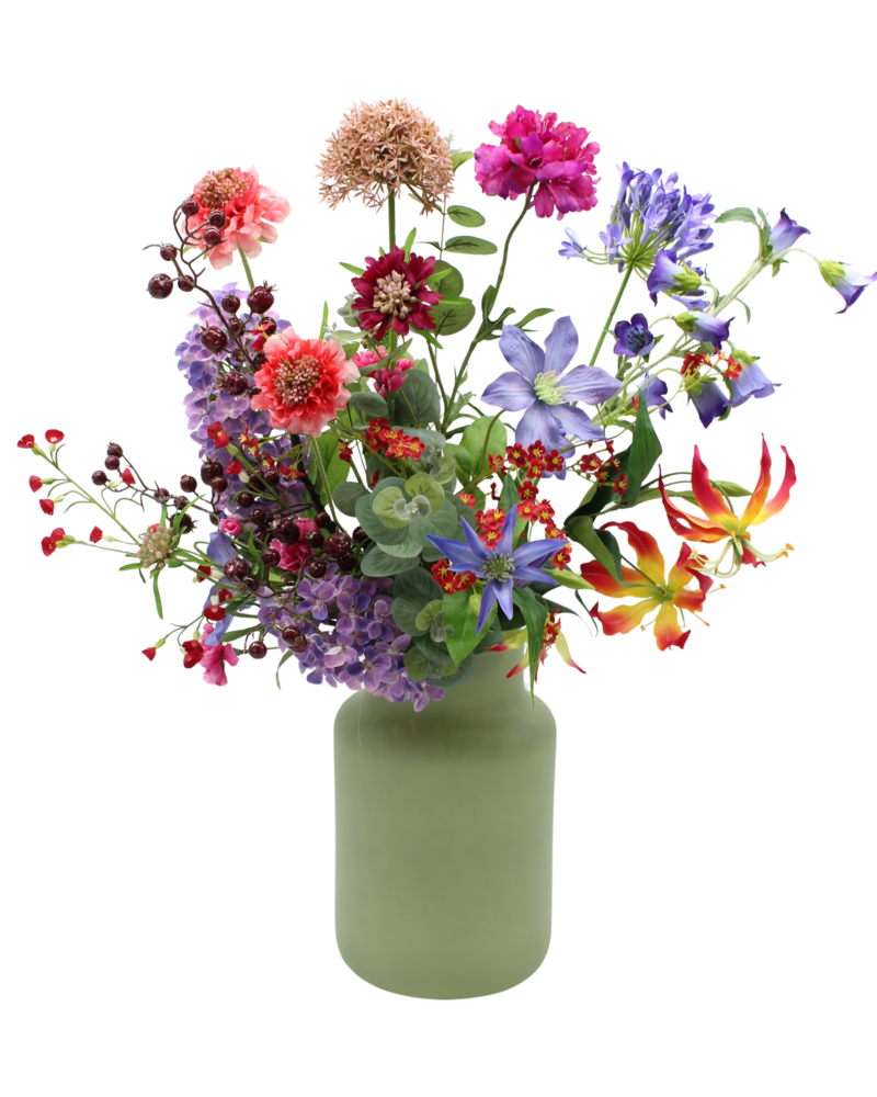 Zijden kunstbloemen boeket Indian Summer Zijden kunstbloemen boeket Indian Summer