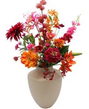 Boeket warm kleurrijk