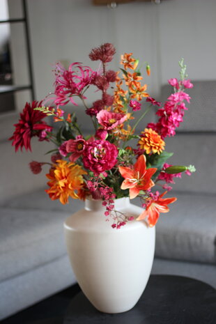 Boeket warm kleurrijk