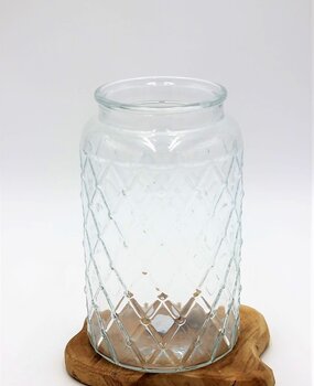 Vaas Paola Doorzichtig 24 cm