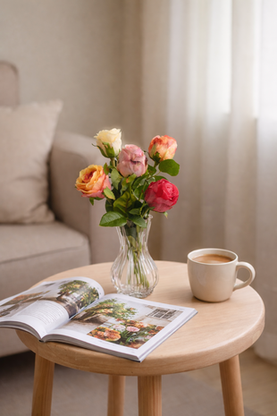 Boeket rozen 5 stuks