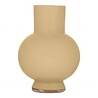 Vaas Beige - Geschikt voor kunstbloemen - 25 cm    - Copy