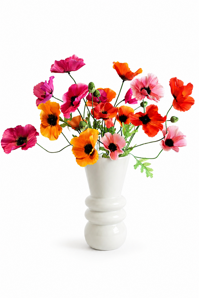 Boeketje Klaprozen 6 stuks