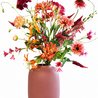 Zijden kunstbloemen boeket Indian Summer