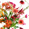 Zijden kunstbloemen boeket Indian Summer