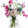 Boeket tuinbloemen incl vaasje Boeket tuinbloemen incl vaasje