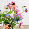 Boeket tuinbloemen incl vaasje Boeket tuinbloemen incl vaasje