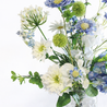 Boeket Blauw - Wit