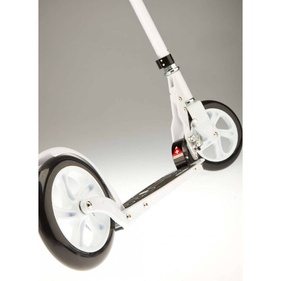 Micro wiel 200mm wit (AC-5009B) geen lagers