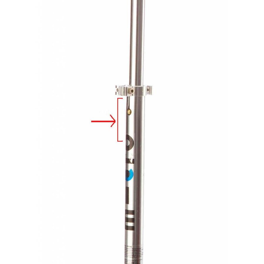 Tube de liaison en plastique pour trottinette Micro (1021)